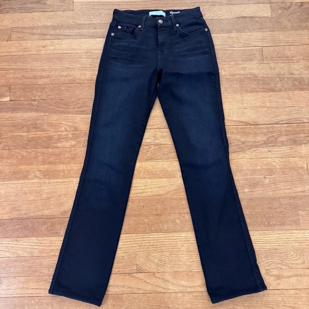 7 For All Mankind dark wash straight leg chino pants size 00
b65
